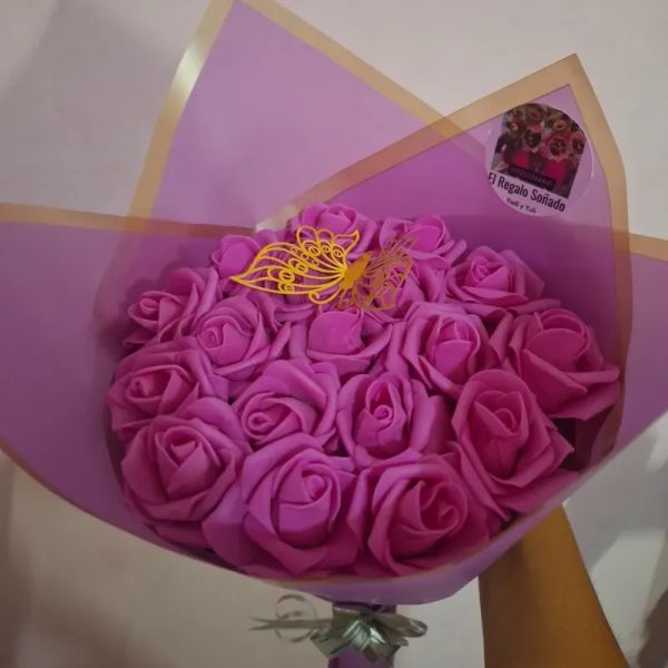 small bouquet of flowers