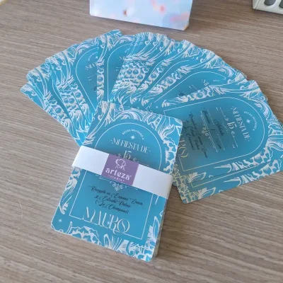 Tarjetas de invitación simple