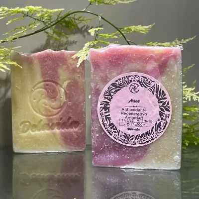 Jabón natural de arroz