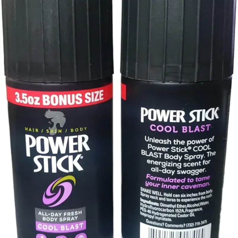 Spray corporal para hombres