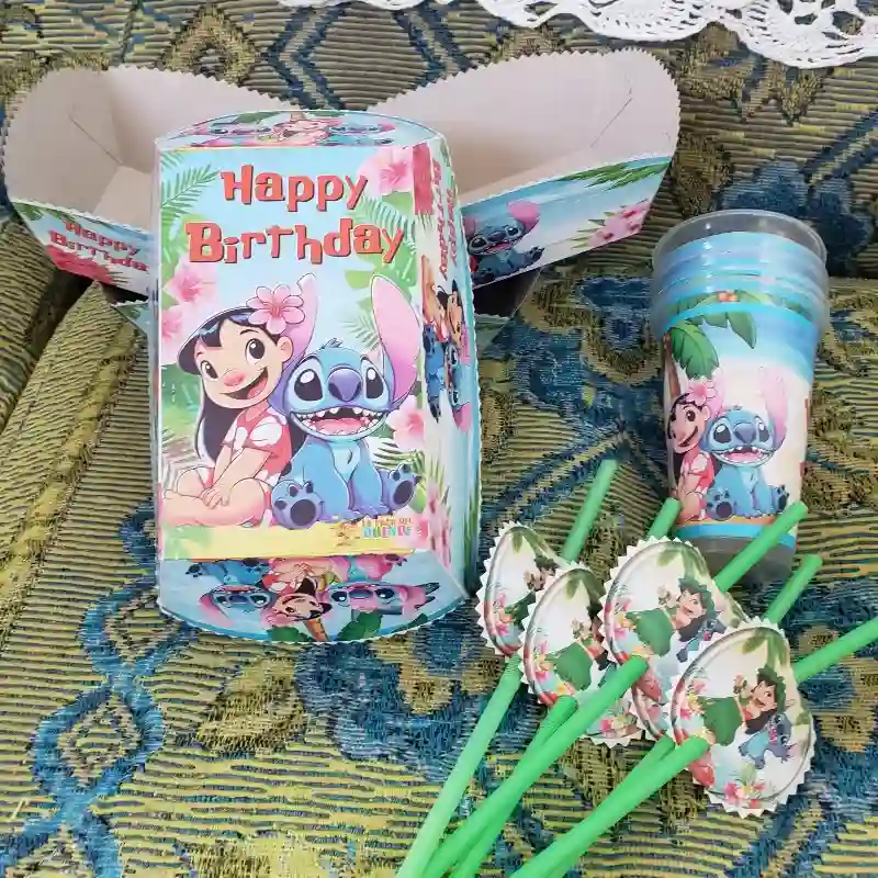 Set para buffet Lilo y Stitch