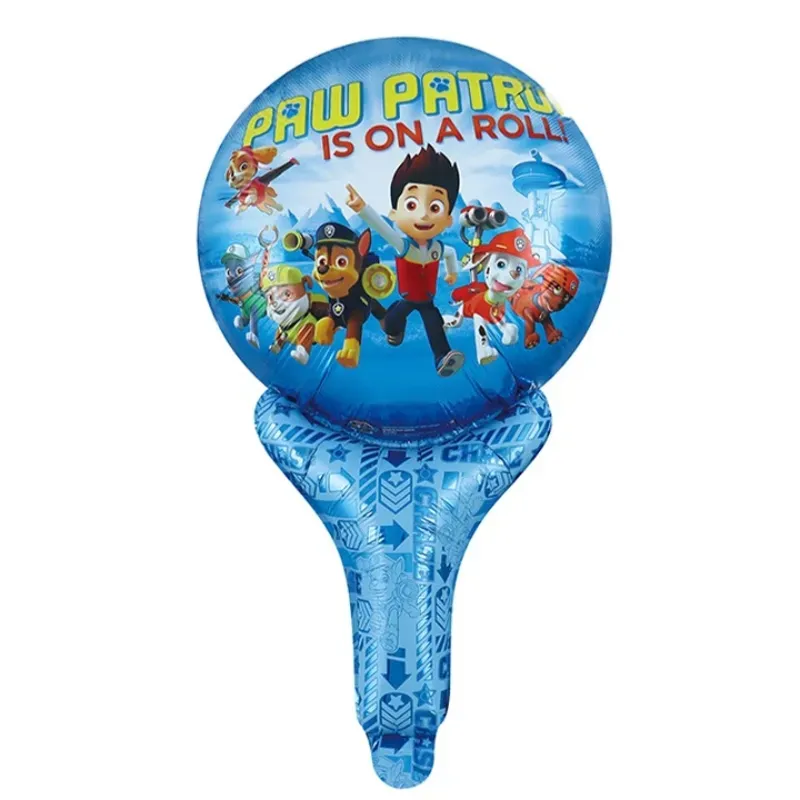 Globo de mano de paw patrol azul