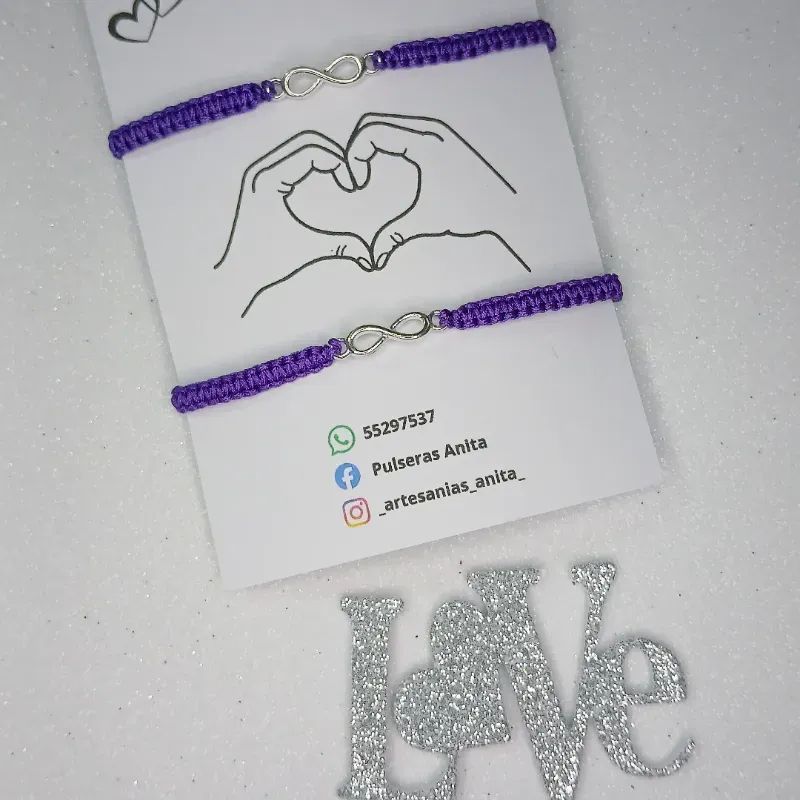 Pulseras ♾️  para parejas