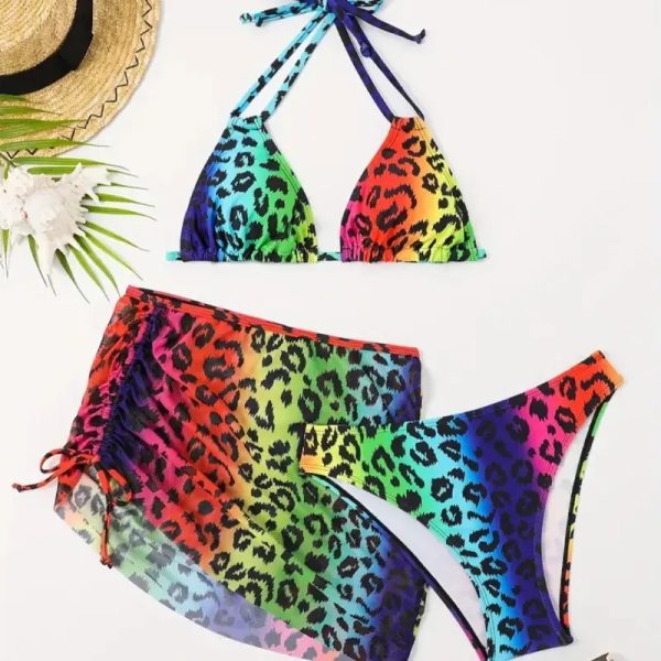  Bikini con falda — Multicolor