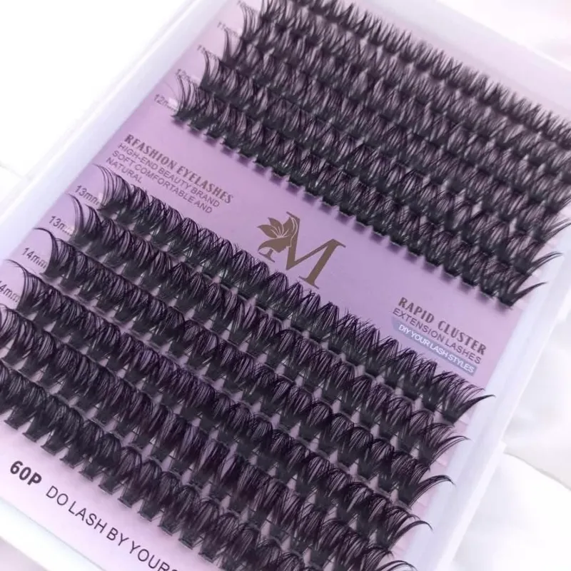 Pestañas grupales 60p mix