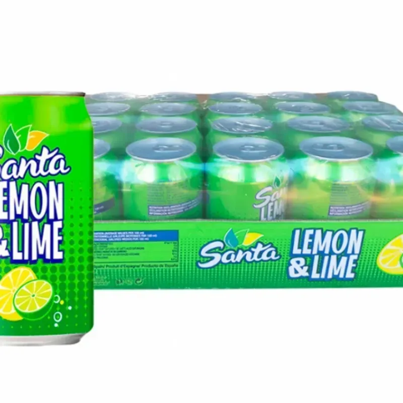 Caja de refresco Santa (Limón)