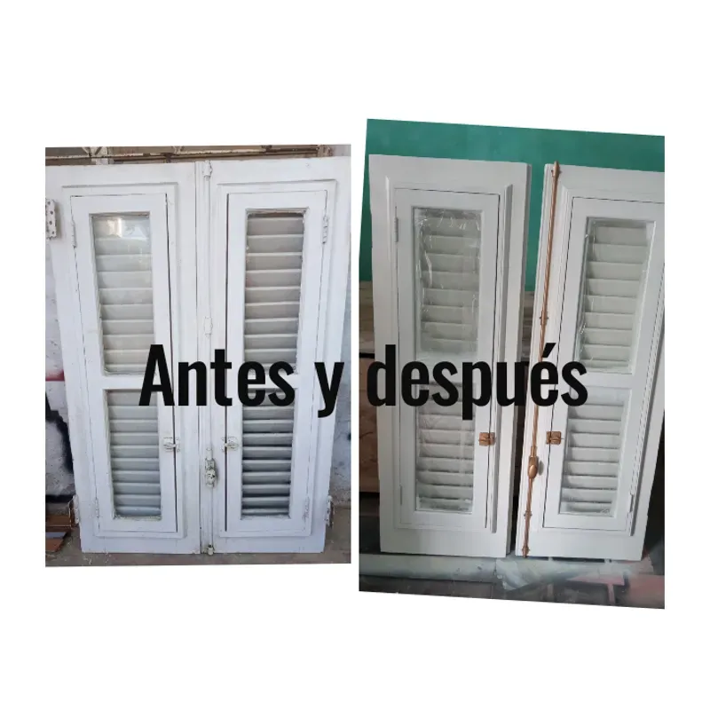 Restauración de ventanas francesas