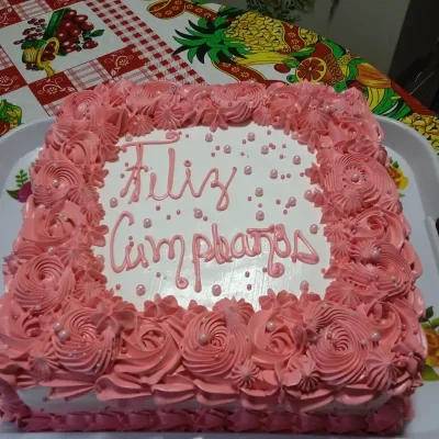 Cake Cuadrado de Merengue