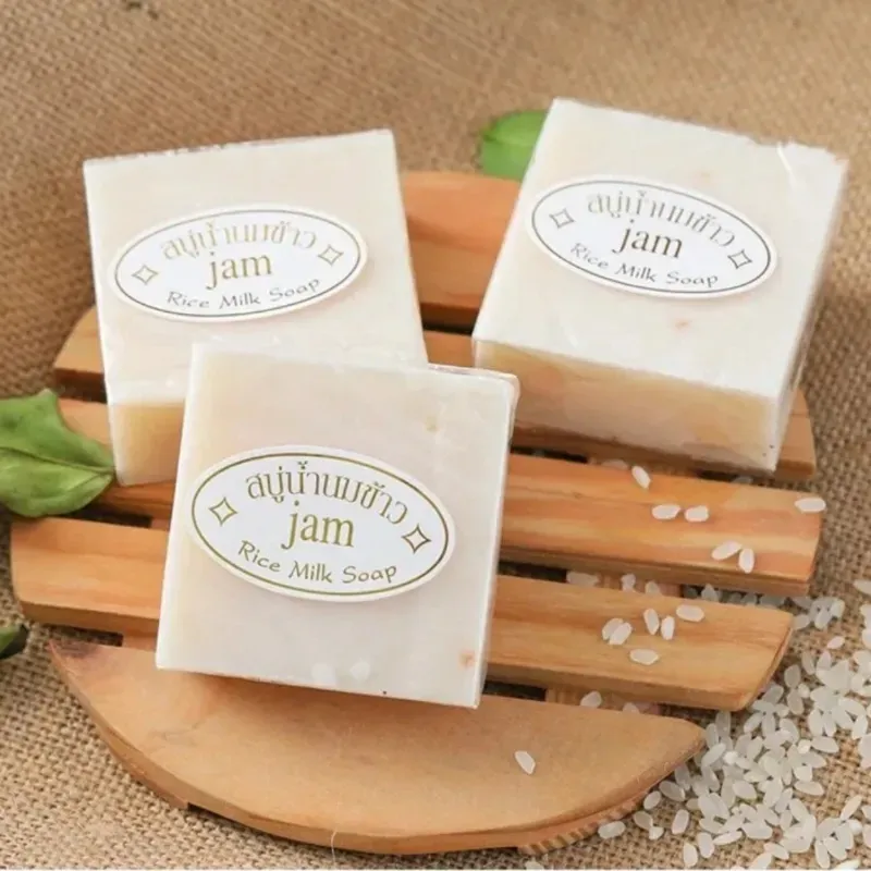 Jabón de leche de arroz 