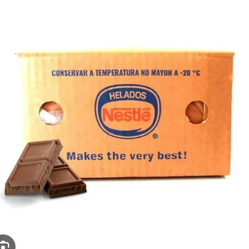 Caja de helado Nestle