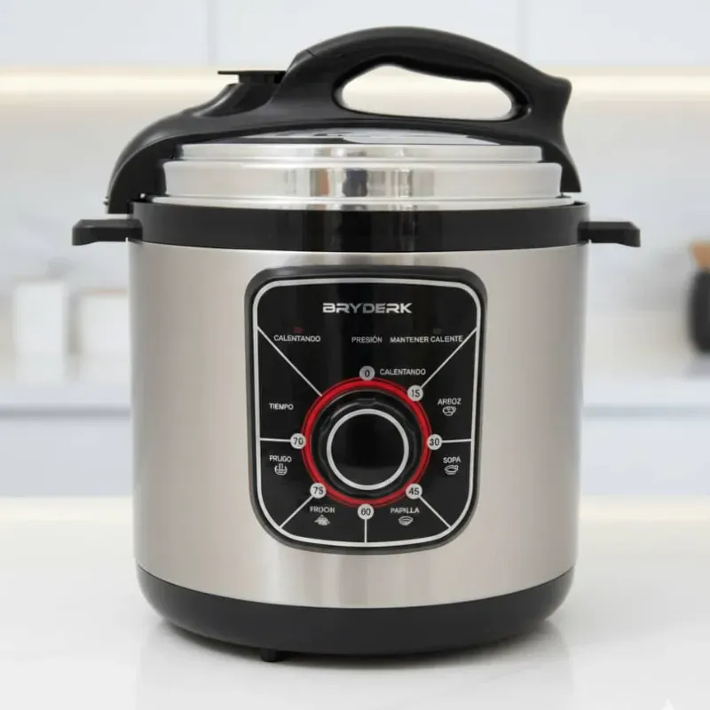 Olla reina marca Bryderk de 6 L Tiempo de cocción
