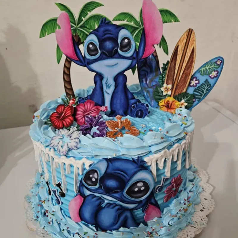 Panetelas redondas de un solo piso personalizada