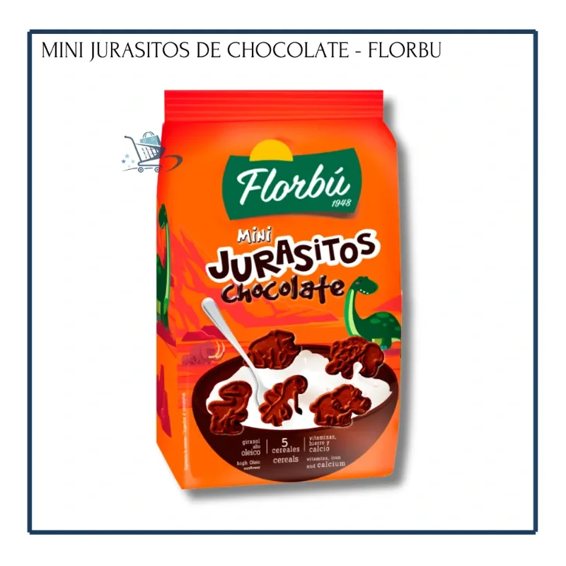 Mini Jurasitos de Chocolate - Florbu (500g)