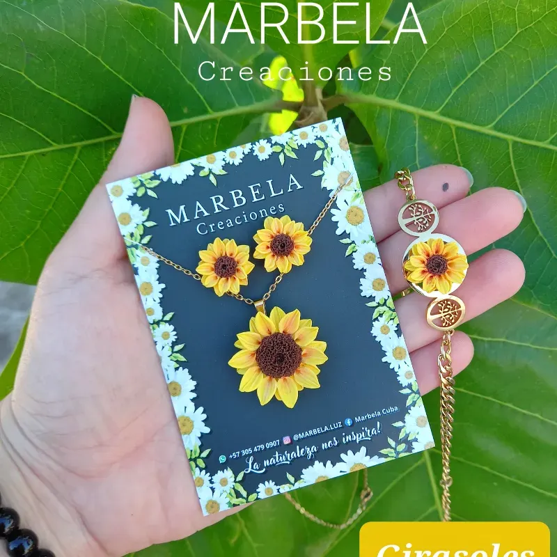 ✨Conjunto de Girasoles✨