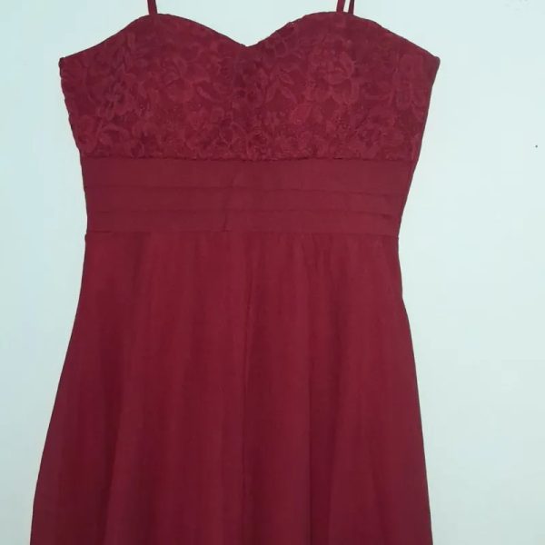 Vestido rojo talla M
