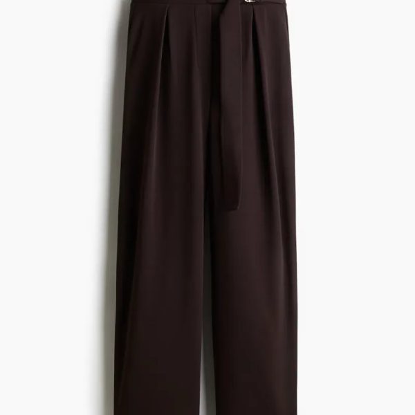 Pantalón con cinturón H&M