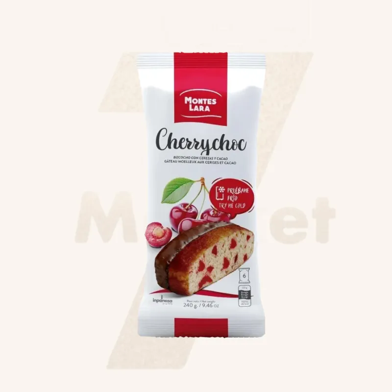 Bizcocho con cerezas 240 g