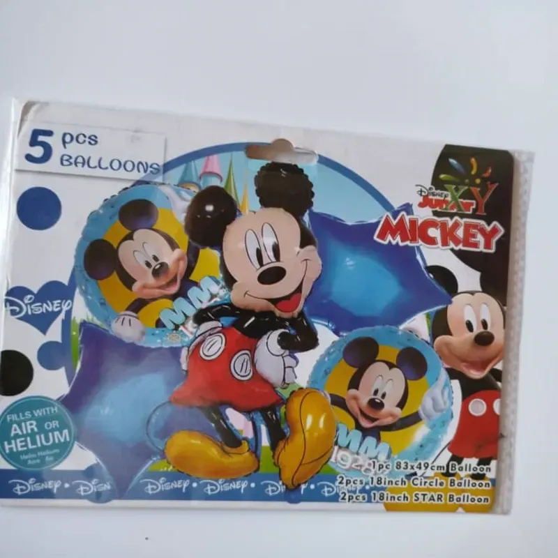 Set de globos de 5 piezas temáticos y de fiesta