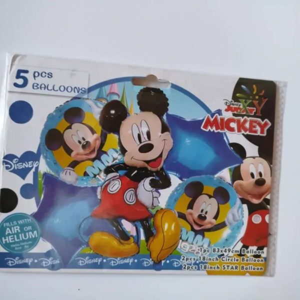 Set de globos de 5 piezas temáticos y de fiesta