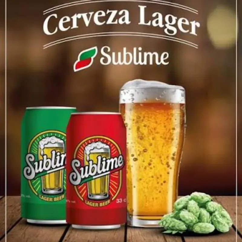 Cerveza Importada sublime
