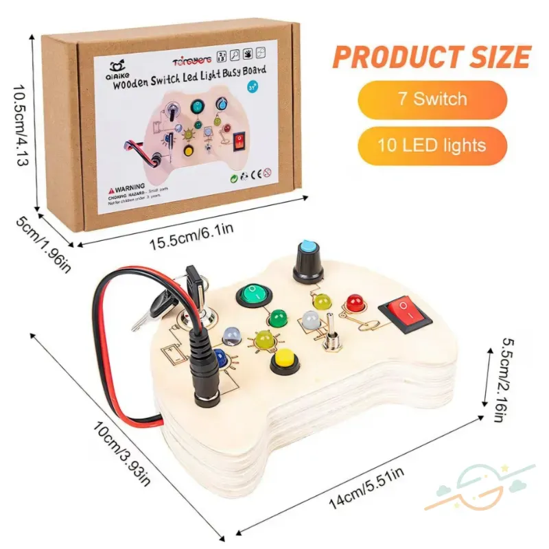 Juguete sensorial educativo