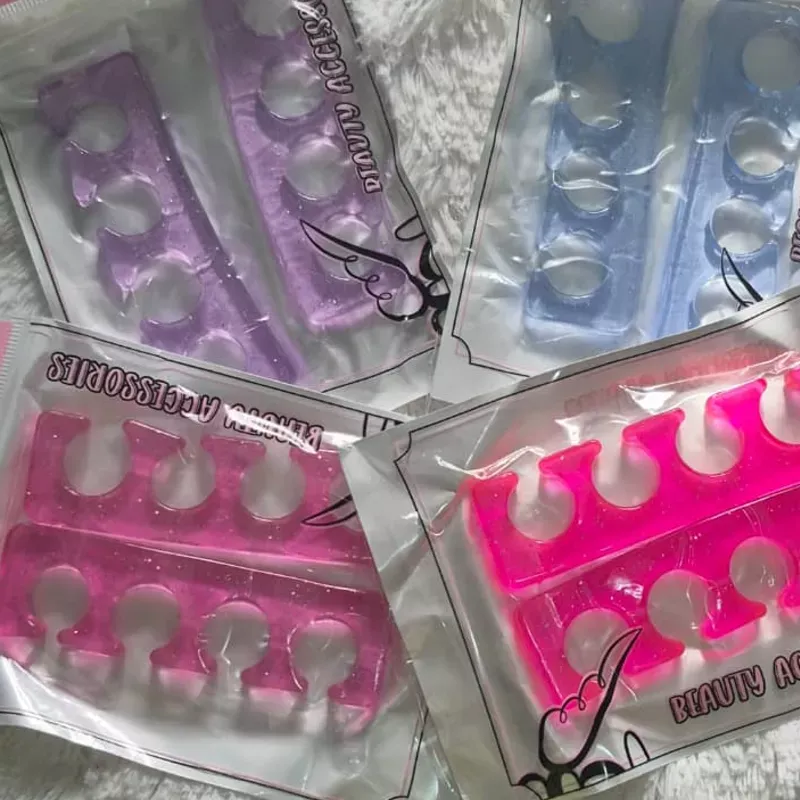 Separadores de dedos de silicona