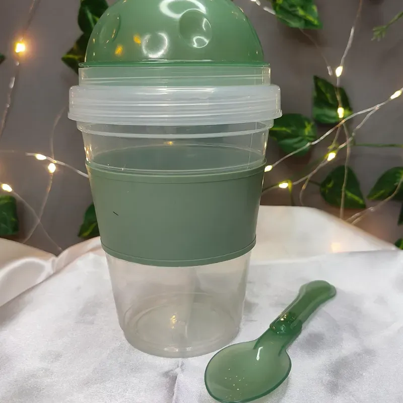 Vasito con tapa y cuchara