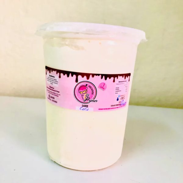 Helado coco glace