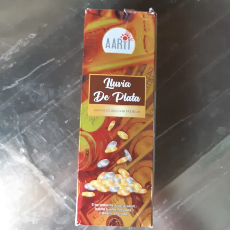 INCIENSO LLUVIA DE PLATA 20 UNIDADES