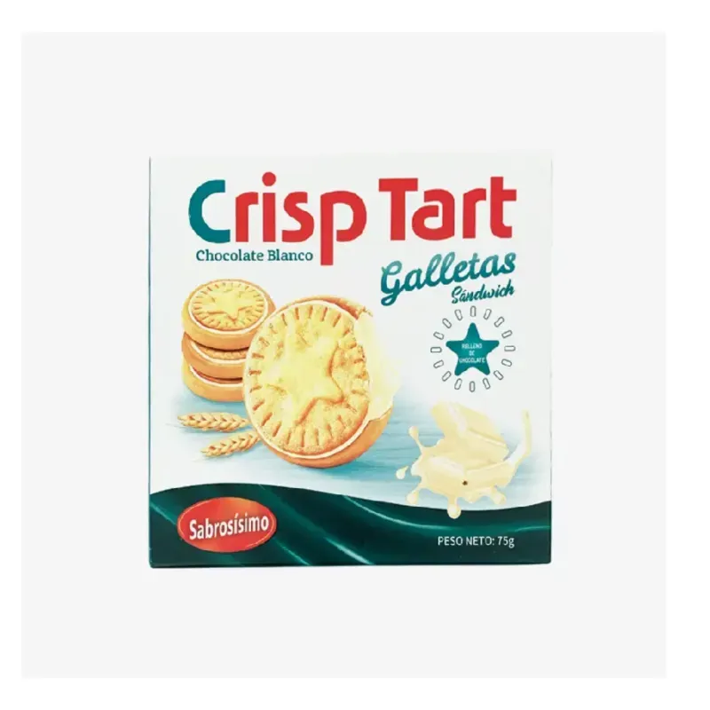 Galleta Crisp Tart chocolate 75 g