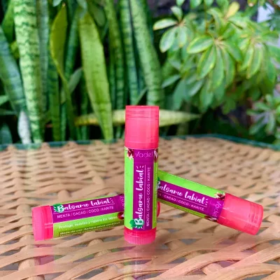 Bálsamo Labial de Menta, Cacao, Coco y Karité 5g