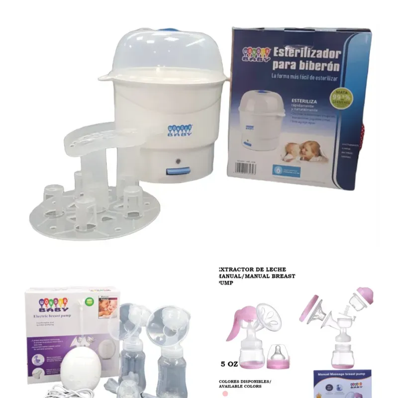 Conjunto de Esterilizador y Extractores Wonder Baby