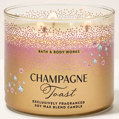 Champagne Toast Candle