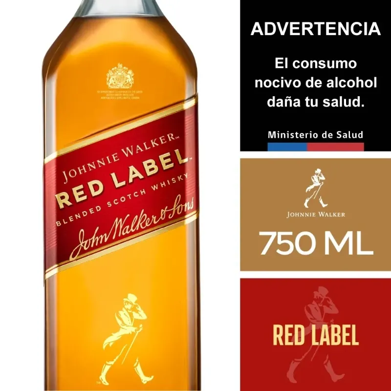 Whisky Johnnie Walker Red Label 1x12x750ml C(403.17)