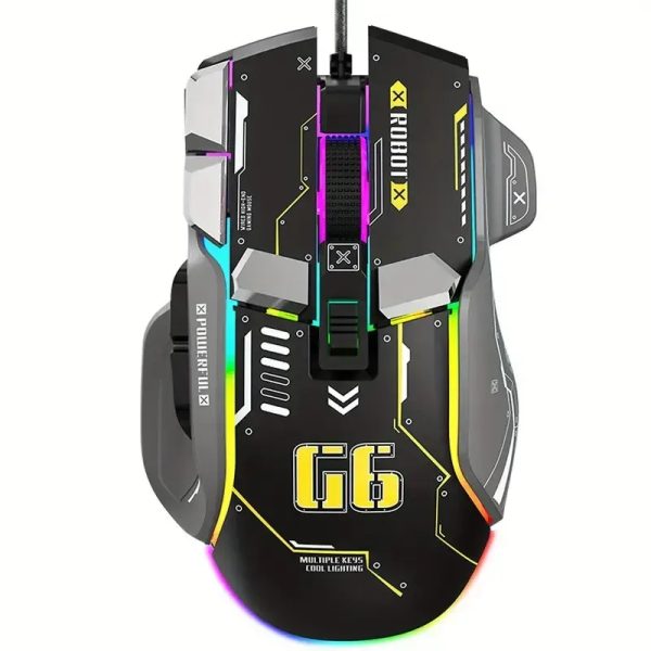 Mouse Gaming de cable 12 botones