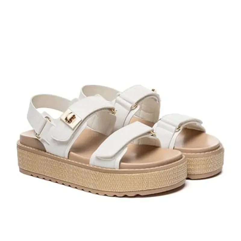 Sandalias blancas