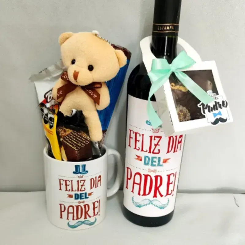 Oferta botella de vino mas jarra