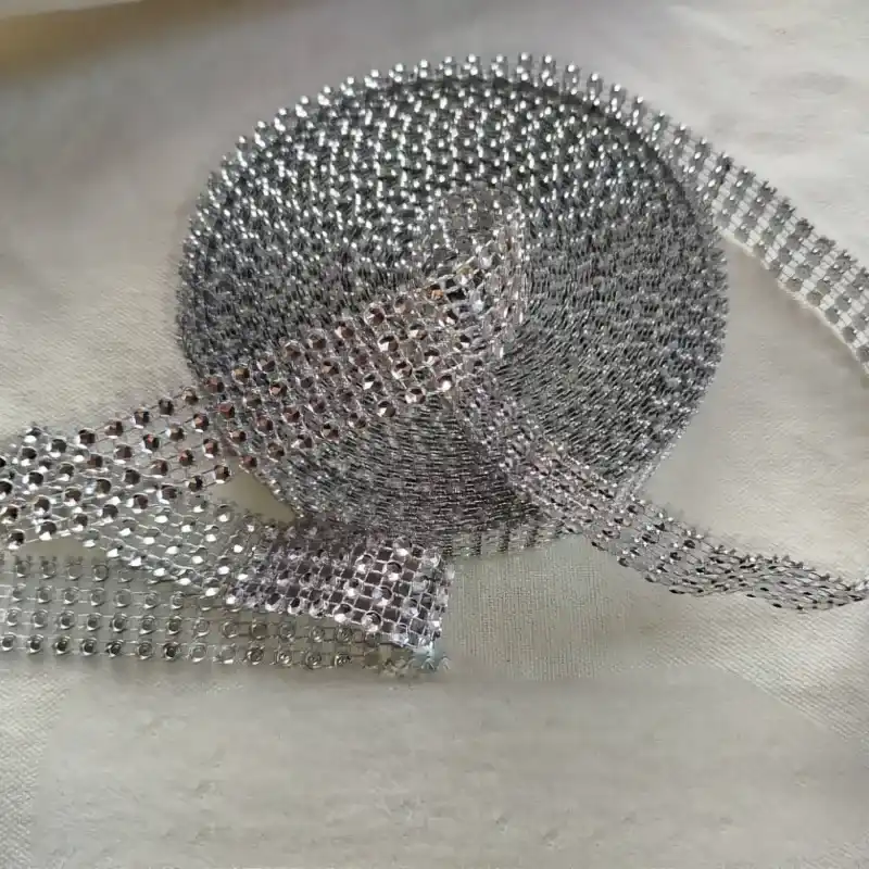 Cinta de Acrílico Plateada