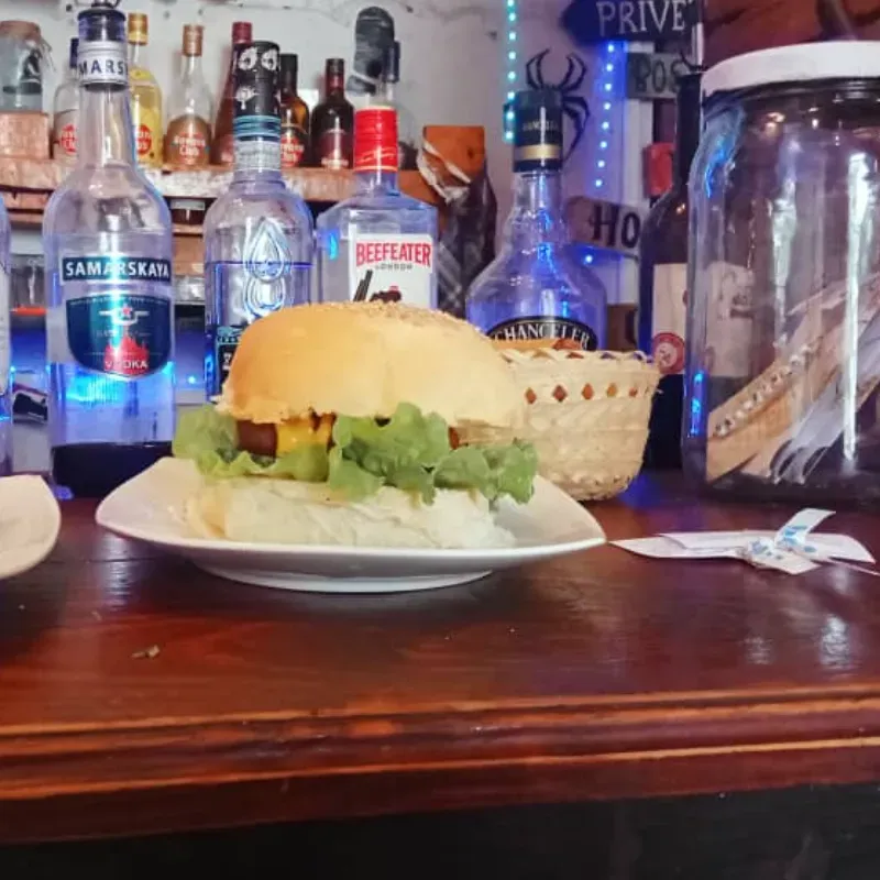 Hamburguesa natural