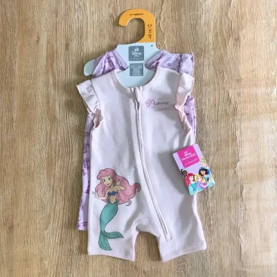 Pack de 2 bodys con la Sirenita Ariel