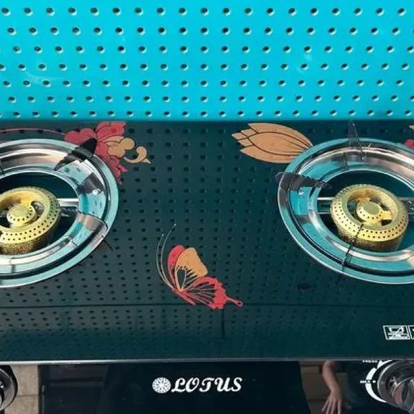 Estufa o cocina de 2 hornillas. Marca Lotus