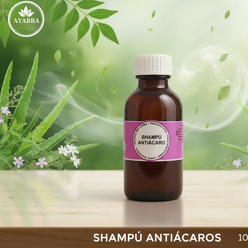 Shampú Antiácaros
