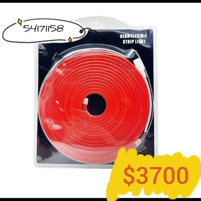 Cinta LED neon rojo