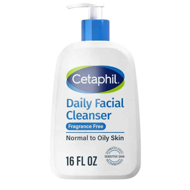 Limpiador Diario para piel Grasa y sensible Cetaphil  16 oz