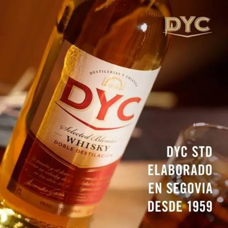 BOTELLÓN WHISKY DYC 3 LITROS + ENERGIZANTES