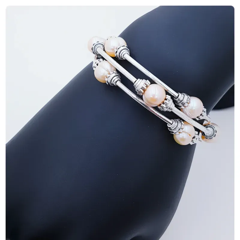 Pulsos de perlas de cultivo.