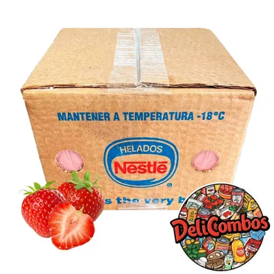 Helado Nestle de Fresa