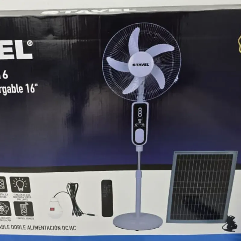 Ventilador Recargable STAVEL 16"