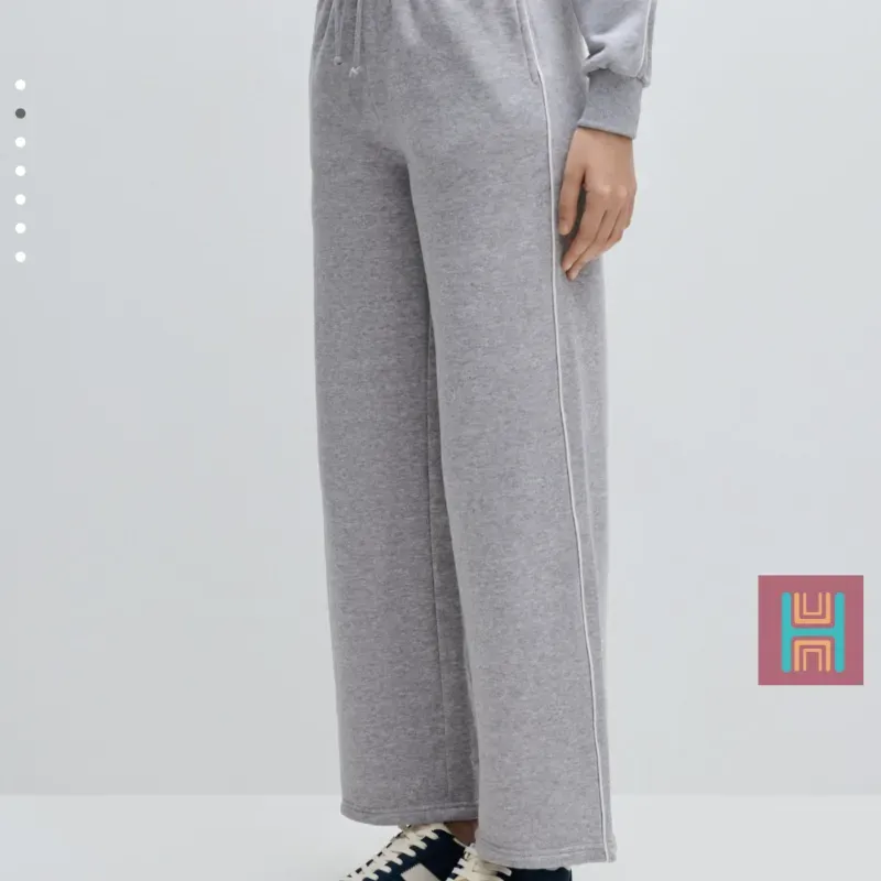 PANTALÓN DE CHÁNDAL FRANJA GRIS 0118