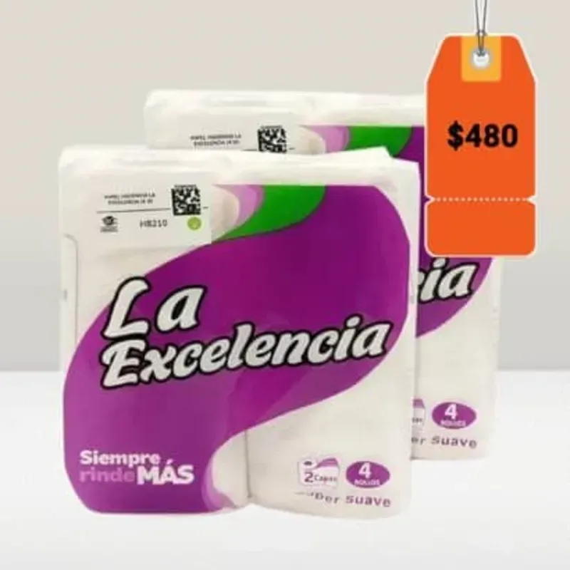 Papel Higiénico (4 rollos)